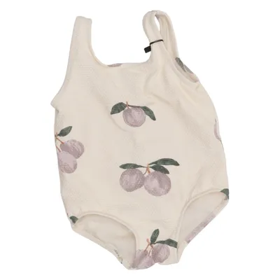 Maillot de bain une pièce (Blanc, Violet, Vert) de H&M Élasthane, Polyamide, Polyester