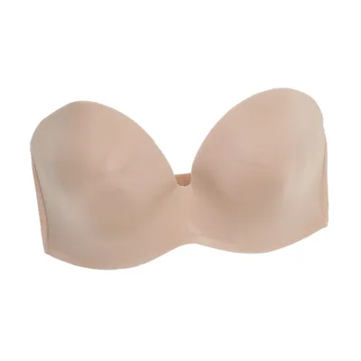 Bandeau-bh (Beige) från Wonderbra Elastan, Polyamid, Polyester