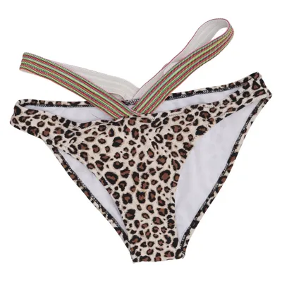 Bas de bikini (Beige, Marron) de Extre Élasthane, Polyamide