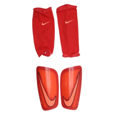 Scheenbeschermer (Oranje, Rood) van Nike