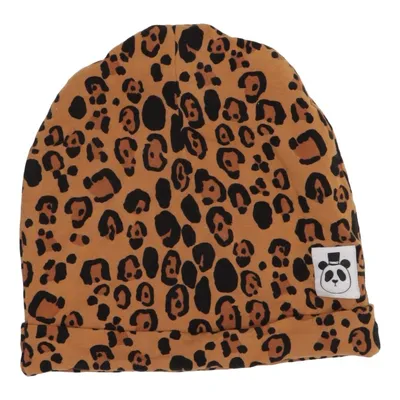 Beanie (Brown, Black) from Mini Rodini Elastane, Lyocell