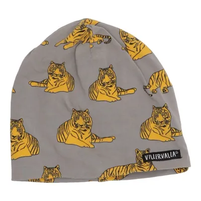 Beanie (Gray, Yellow, Multicolored) from Villervalla Elastane, Organic cotton
