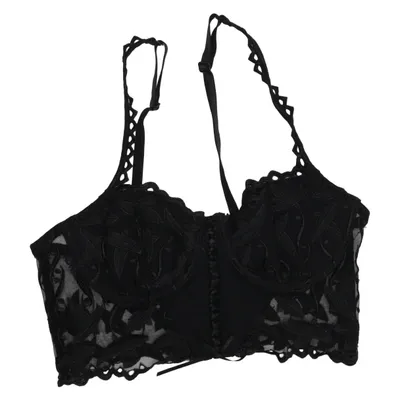 Bustier (Black) from Romantic Elastane, Polyamide