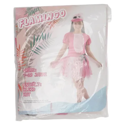 Maskeradkläder (Rosa, Flerfärgad) från Flamingo Polyester