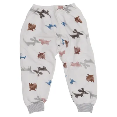 Pyjama broek (Wit, Meerkleurig) van Petit Bateau