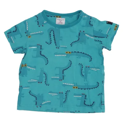 T-shirt (Bleu) de Polarn O. Pyret Coton