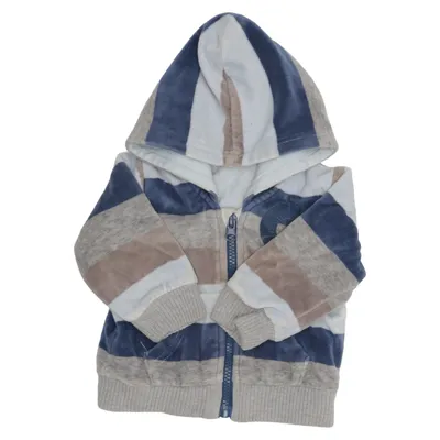 Hættetrøje (Blå, Grå, Flerfarvet) fra Zara Baby Bomuld