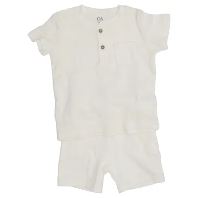Set (Wit) van Baby C&A Katoen