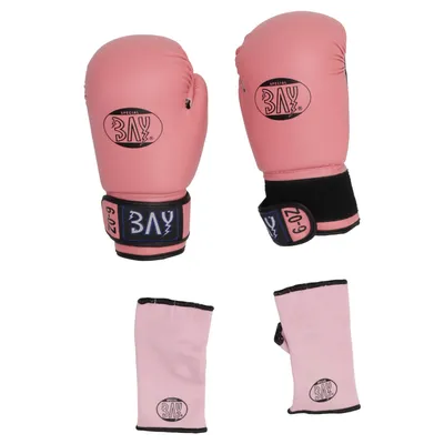 Boxing gloves (Pink, Black) from Bay