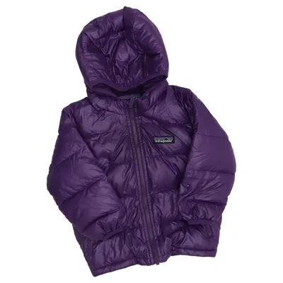 Donsjack (Lila) van Patagonia Dons, Veer, Gerecycled polyester
