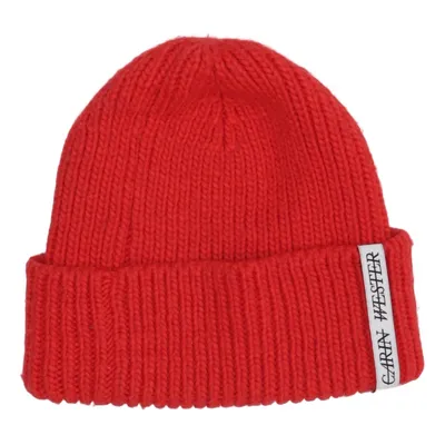 Beanie (Red) from Carin Wester Acrylic, Wool