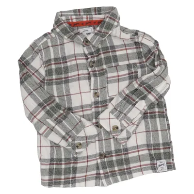 Chemise en flanelle (Blanc, Gris, Rouge) de Mantaray Coton
