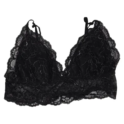 Bralette (Sort) fra Pieces Elastan, Metallfiber, Polyamid