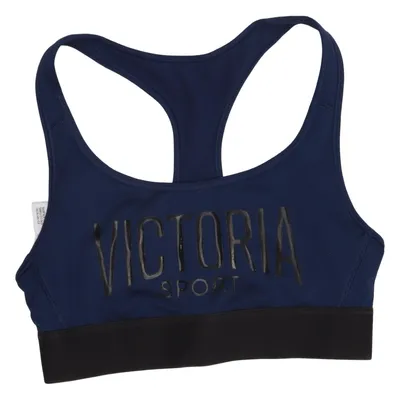Sport-BH (Blau, Schwarz) von Victoria Sport Elasthan, Polyester
