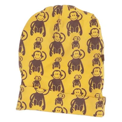 Beaniemössa (Gul, Brun) från Boni