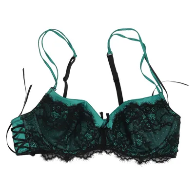 BH (Grön, Svart) från Hunkemöller Elastan, Polyamid, Polyester