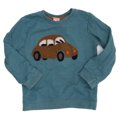 Sweatshirt (Blue) from Pusblu Cotton, Polyester