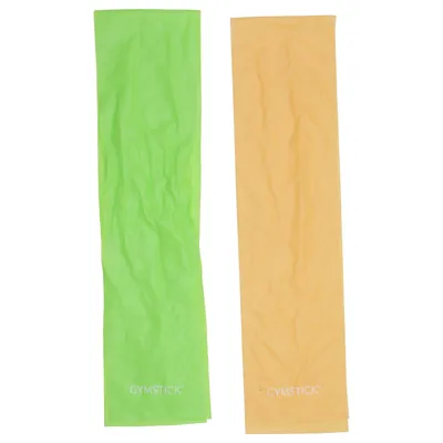 Resistance band (Green, Yellow) from Gymstick