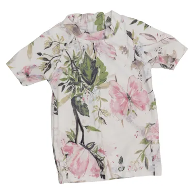 Swim shirt (White, Pink, Green) from MIX Elastane, Polyester