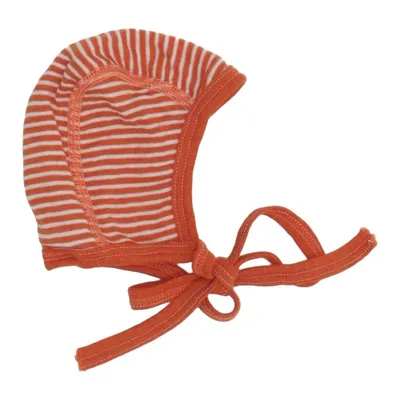Hue (Orange, Hvid) fra Cosilana Silke, Uld