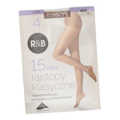 Nylonstrømpebukser (Rajstopy Klasyczne) fra Lycra Elastan, Polyamid