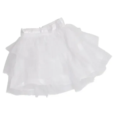 Tulle skirt (White) from Vertbaudet Cotton, Polyester