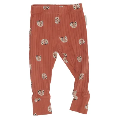 Leggings (Brun, Flerfärgad) från Minories Bomull, Elastan