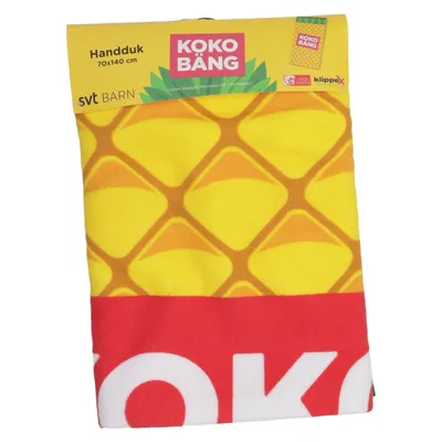 Bath towel (Yellow, Red, Multicolored) from Koko by Koko