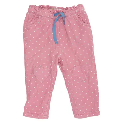 Pantalon (Rose, Blanc) de Baby Boden Coton