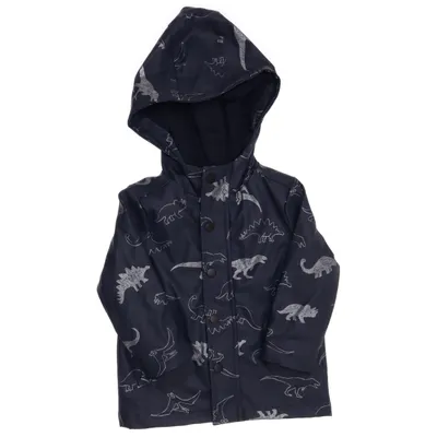 Regenjack (Blauw) van Hema Polyester, Polyurethaan