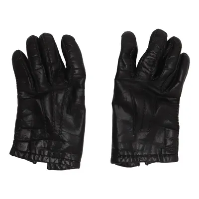 Leather gloves (Black) from Hestra Leather, Wool
