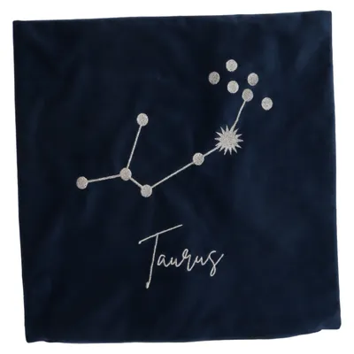 Housse de coussin (Bleu) de Westwing Polyester