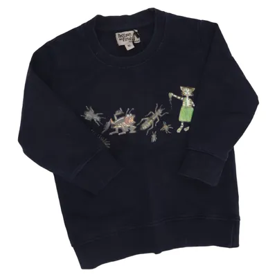 Sweatshirt (Blue) from Pettson och Findus Cotton
