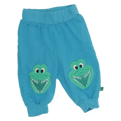 Sweatpants (Blå, Grøn) fra Fred's World by Green Cotton Elastan, Økologisk bomuld