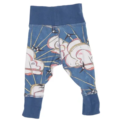 Broek (Blauw, Meerkleurig) van Moderska Huset Organisch katoen