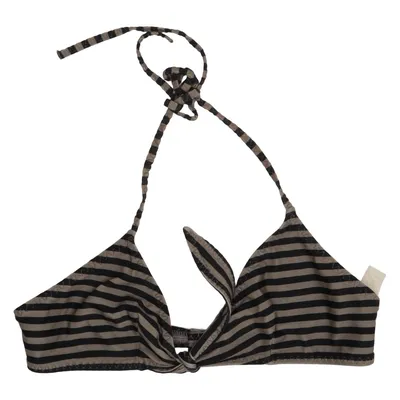Bikini top (Black, Beige) from Scampi Elastane, Polyamide
