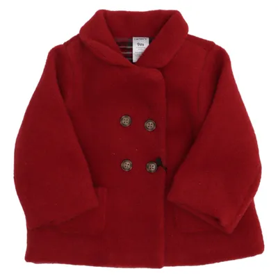 Pea coat (Red) from Carter's Cotton, Polyester