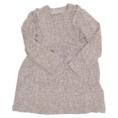 Jurk (Wit, Meerkleurig) van Minymo Elastaan, Viscose
