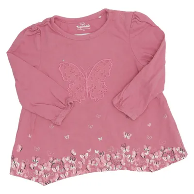 Haut (Rose) de Topomini Coton biologique