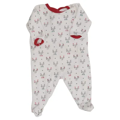 Rompertjes (Wit, Rood, Blauw) van Petit Bateau Katoen, Polyester