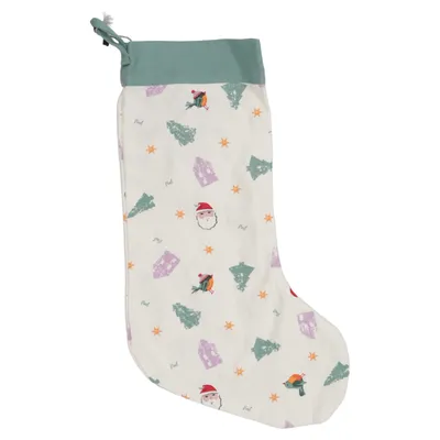 Kerstsok (Wit, Meerkleurig) van Tchibo