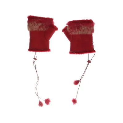 Fingerløse handsker (Rød)