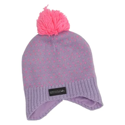 Bobble hat (Purple, Pink) from C&A Northville Acrylic