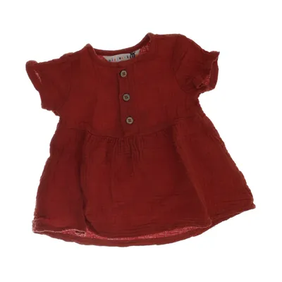 Jurk (Rood) van Minimarket Katoen
