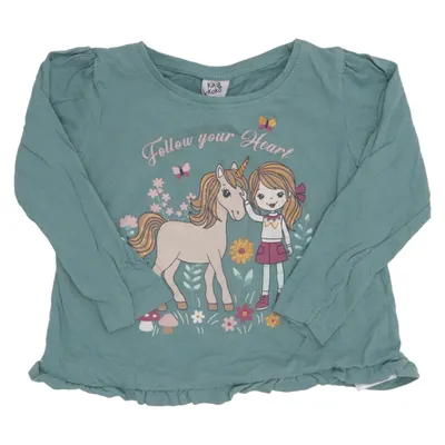 Lange mouwen shirt (Blauw, Meerkleurig) van Kiki & Koko Katoen