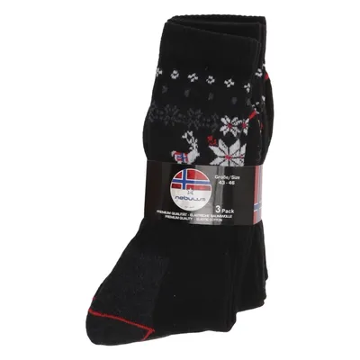 Chaussettes tricotées (Noir, Multicolore) de Nebulus Coton