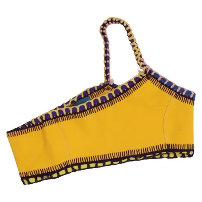 Haut de bikini (Jaune, Violet, Rose) de Kiini Coton, Élasthane, Polyamide, Polyester