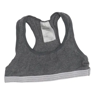 Sports bra (Gray) from Pocopiano Cotton, Elastane