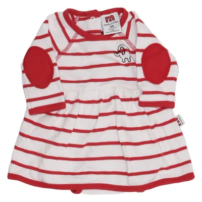 Dress (White, Red) from Martin & Millan Cotton