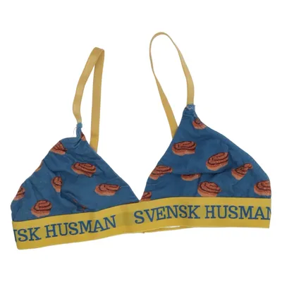 Brassière (Bleu, Jaune, Marron) de Svensk Husman Coton, Élasthane